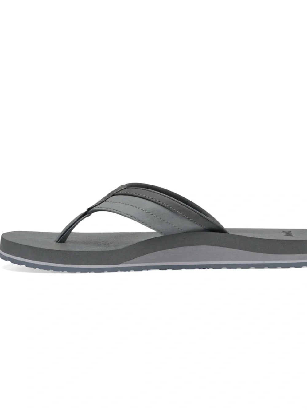 New Sanuk Ziggy Soft Top Sandals in Grey